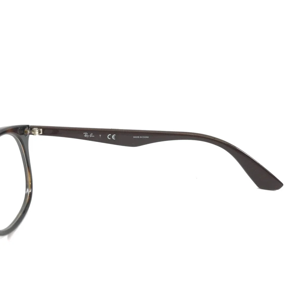 Ray-Ban Eyeglasses Frames RB7085 5577 Brown Tortoise Square Full Rim 52-19-145